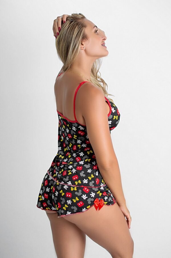 Baby Doll  Estampado Malha Liganete - Image 3
